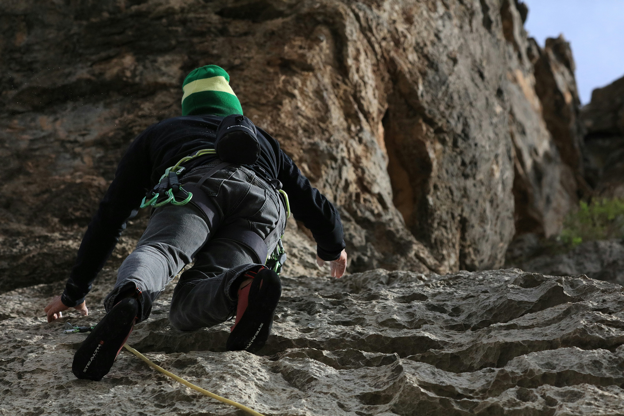 Rock Climbing Long Sleeved Shirt