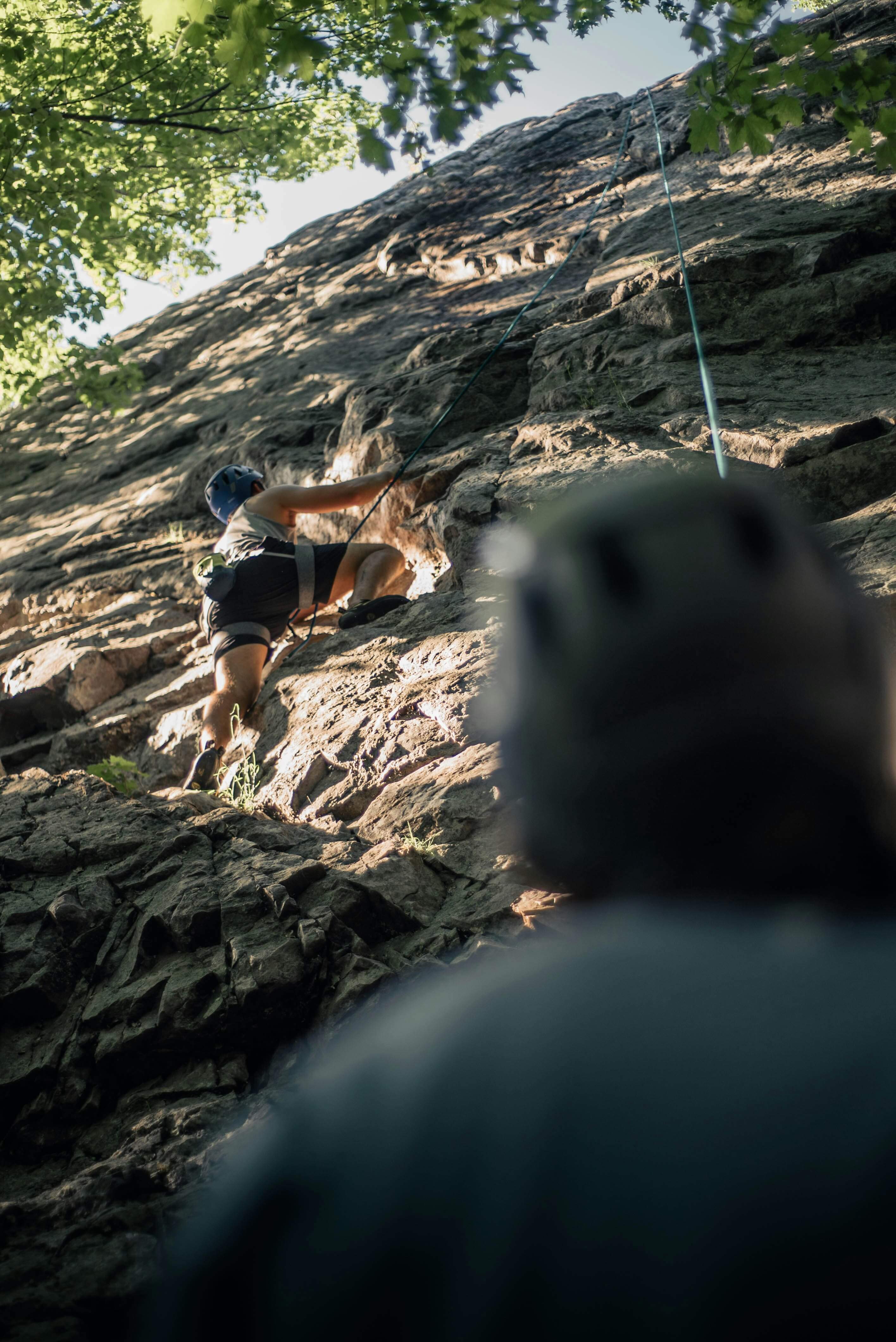 Outdoor Sport Climbing